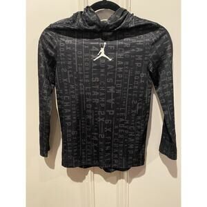 Nike Jordan Youth Jumpman Dri-FIT Long Sleeve Hoodie Black Pullover